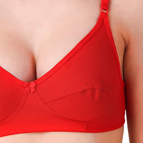 Image of Fasense Women's Wire Free Non Padded Cotton Bra