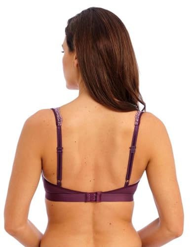 Image of Wacoal Women's Embrace Lace Lightly Lined Wire Free Mid Coverage Bralette, 852191