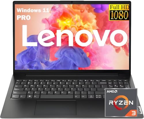 Lenovo 2026 New V15 Laptop for Student & Business, Powerful AMD Ryzen 3 7320U (Beat i7-1065G7), 15.6 inch FHD, 16GB DDR5 RAM, 512GB SSD Bundle with 500GB External Drive, Ethernet, Windows 11 Pro