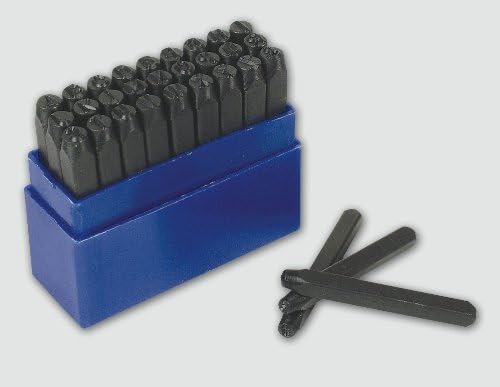 27 PCE. Letter Stamp Set Brüder Mannesmann 243-B-3MM Letter Height:3 mm, Black, Size - Image 3