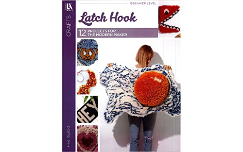 LEISURE ARTS Crafts Latch Hook Crafting Book