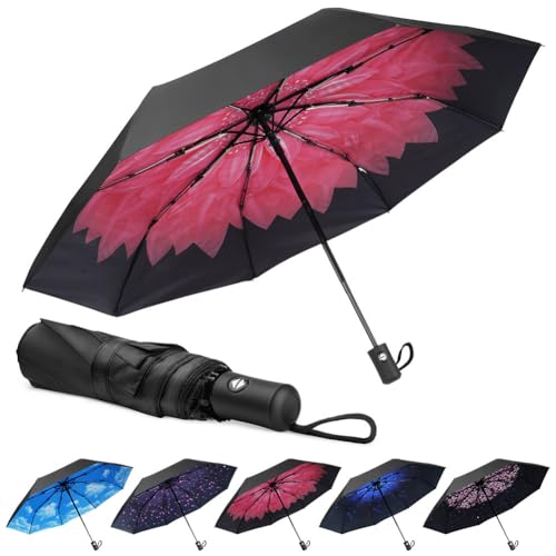 Aolso Parapluie de Voyage Anti-Tempête,...