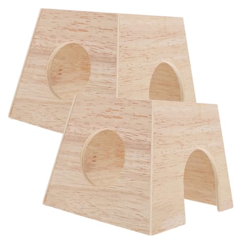 SOIMISS 2pièces Maison pour Poules Petite Cachette pour Animaux De Compagnie Nid Chaud pour Hérisson Décoration Enclos