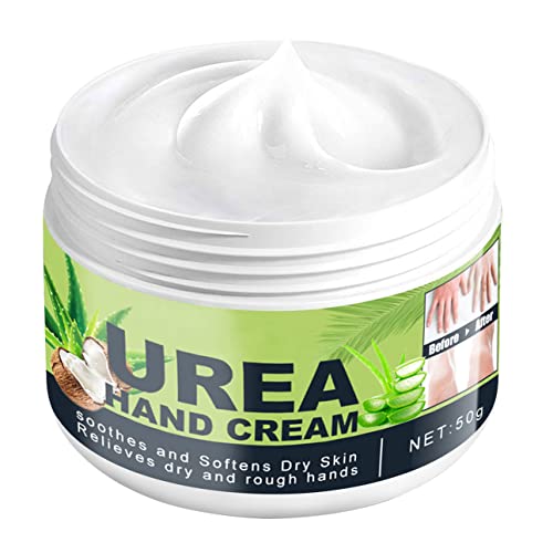 Urea Hand & Foot Cream, Callus Remover Urea Cream for Dry Cracked Heels Feet Elbows & Knees, Soften & Repair Dry Rough Cracked Dead Skin