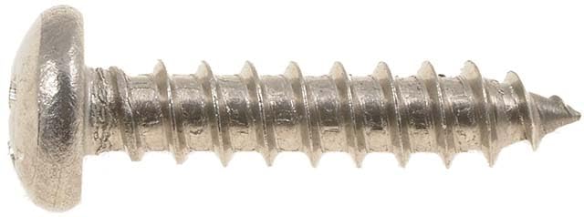 Vis autotaraudeuses 896-817 Dorman filetées pour fixation tôle et métal mince