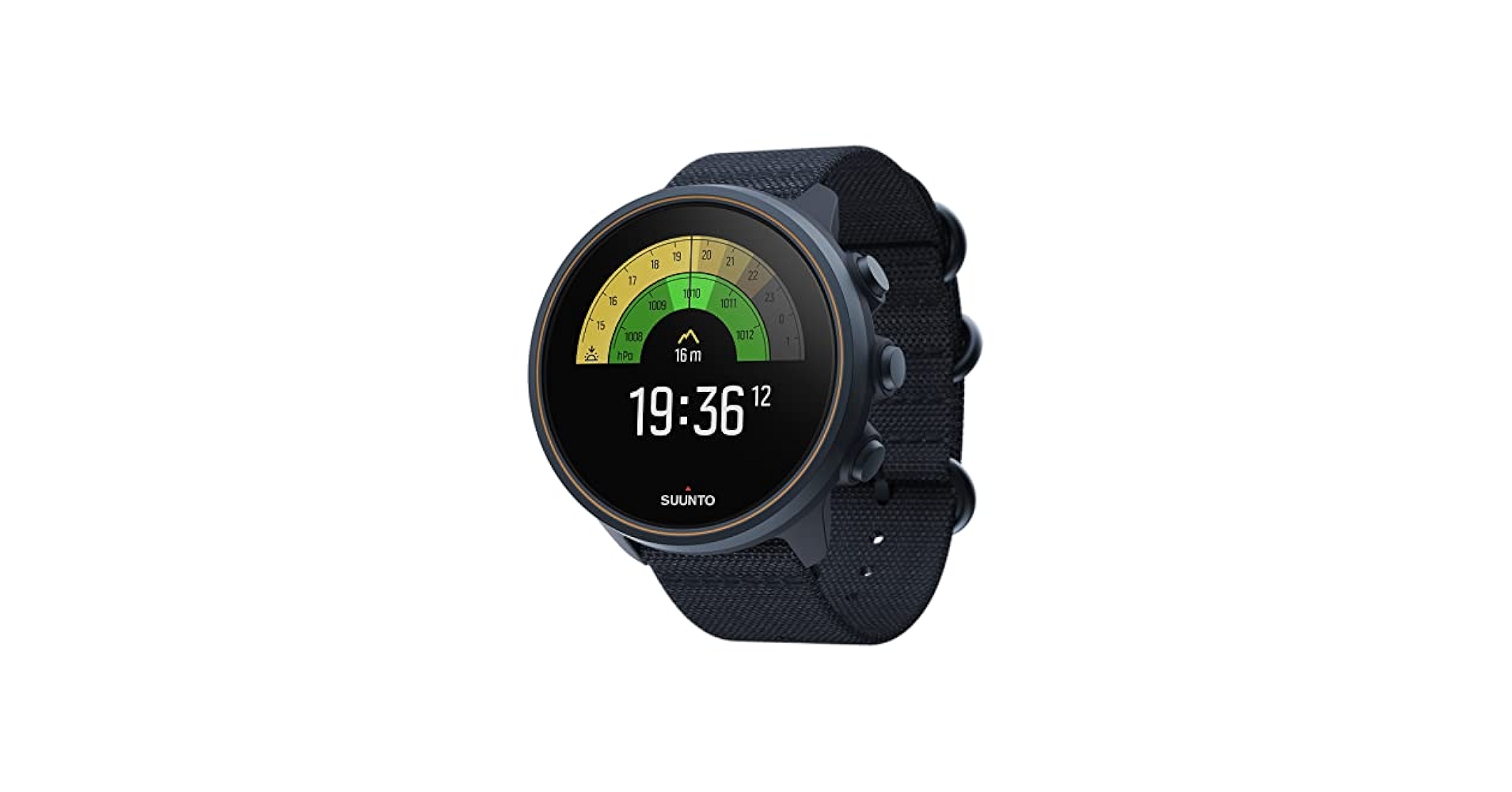 Suunto 9 Baro GPS Sports Watch, Granite Blue Titanium