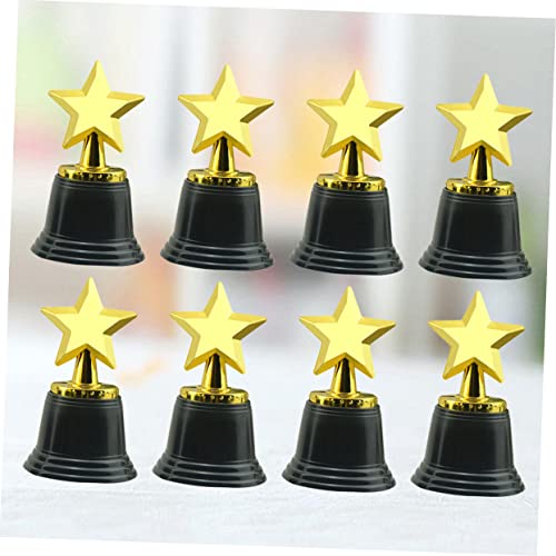 Operitacx 24 Peças Troféus De Futebol Para Crianças Prêmio Grammy Troféus Em Forma De Pentagrama A M