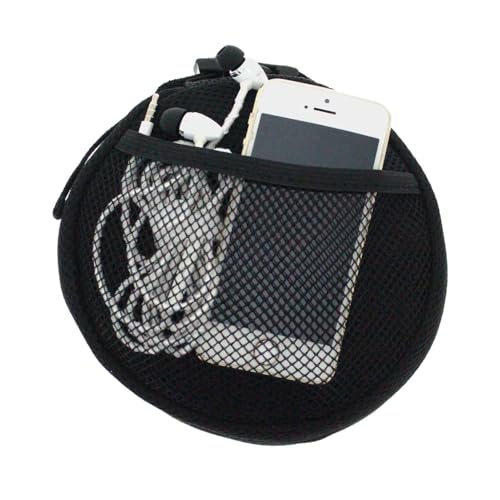 Cabeau Deluxe Travel Neck Pillow Case Premium Compact Carrying Case, Compresses Pillow in Half - Quick-Release Clasp Attaches to Carry-On Bags - Mesh Pocket Holds Travel Accessories, Black, Red, Red - Thumbnail 4