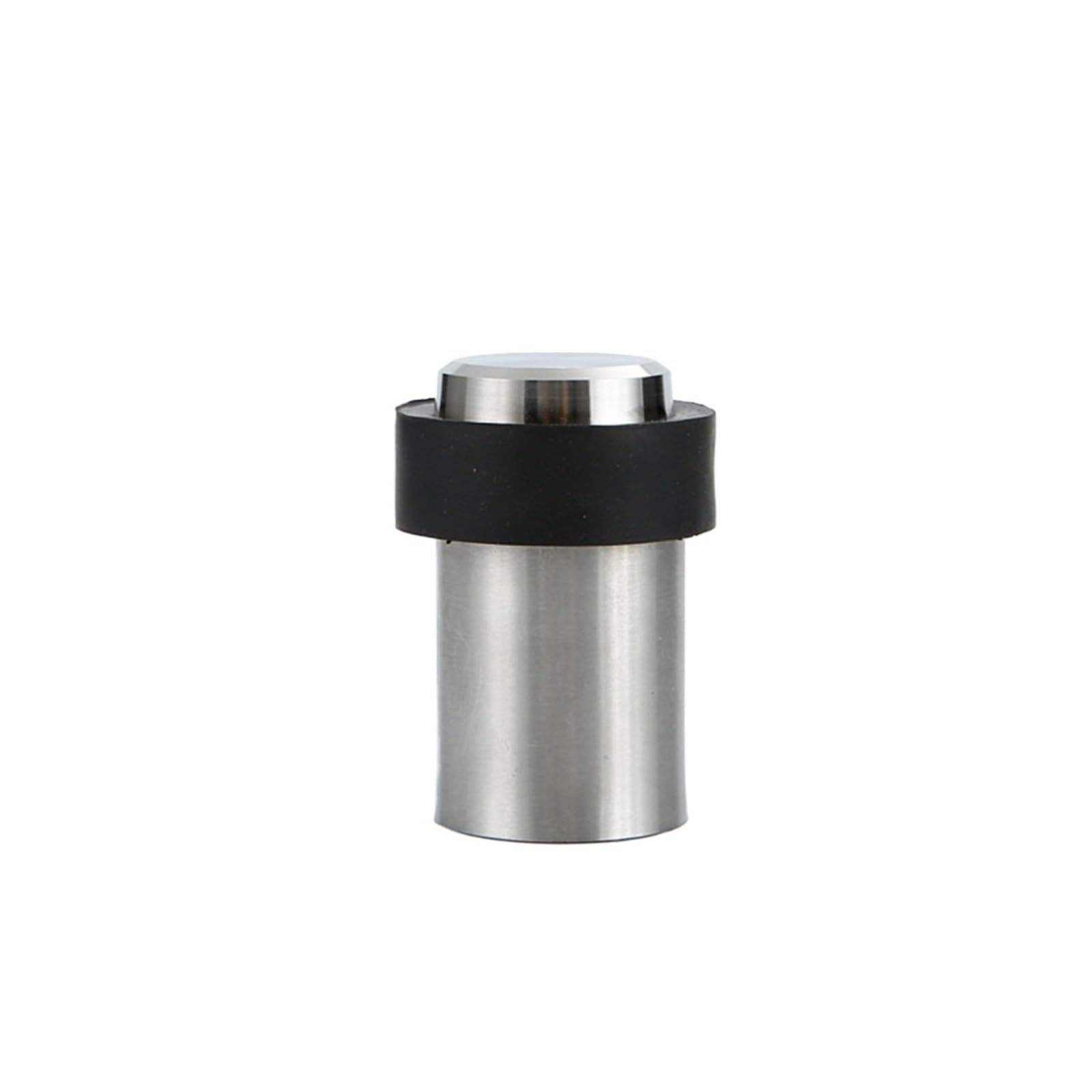 Door Stopper Heavy Stainless Steel Door Stop with Buffer Pad for Indoor Wall and Anti Collision Fitting(A 60mm)