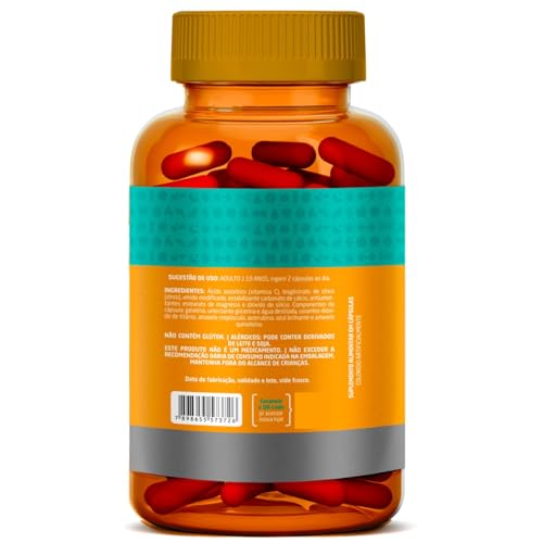 Vitamina C 1000g + Zinco 10mg 60 Cápsulas