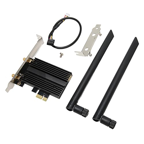 Tarjeta PCIe WiFi 6E para eliminar el lag al jugar y transmitir vídeo desde el PC