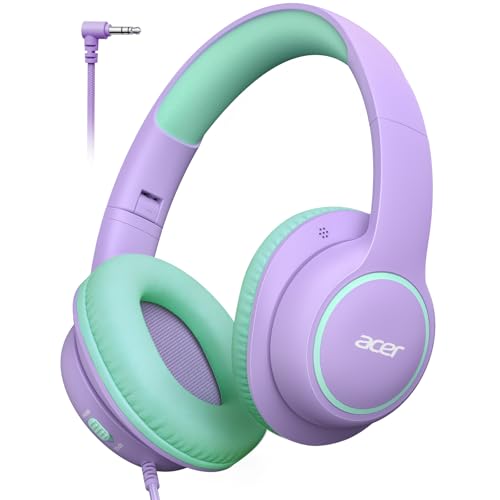 Acer Kids Headphones Wired for School - Over Ear Design...