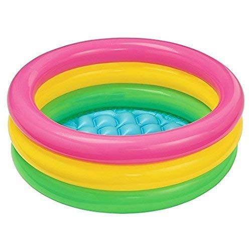 DAZVI Swimming Pool for Kids Bathtub 0 to 5 Years Inflatable Soft Baby Water Bath Tub 2 Ft Kid Round Swim Tubs Outdoor & Indoor Bathing Kid’s Fun Activities for Babies Multicolor(Swim Tub) (2 feet) (B0B5RK58KV) Amazon Price History, Amazon Price Tracker