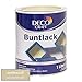 Produktbild Deco Craft Buntlack Antik weiß seidenmatt 1 Liter Rein-Acryl Lack + Grundierung Schnelltrocknend