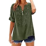 Scene：Per ufficio, shopping, incontri con amiche o uscite weekend! La camicia crea atmosfera lazy elegante, la tunic a stile camicia adatta a giornate soleggiate e sere fresche