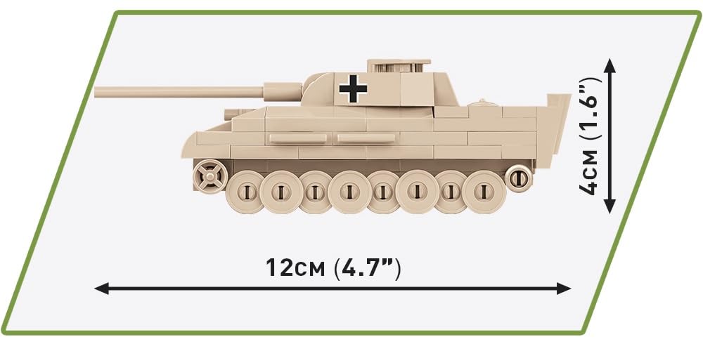 COBI Panzer V Panther, Desert Sand, standard size - Image 3