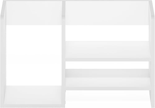 Vista 32 de Furinno Hermite - Estantería organizadora para escritorio, color espresso