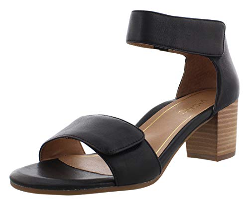 Vionic Women's Solana Black Calf Sandal, Size 9