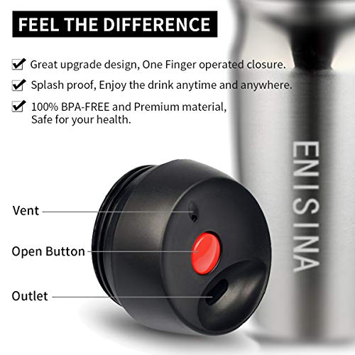 Enisina Thermos, Acciaio Inossidabile Tazza da
