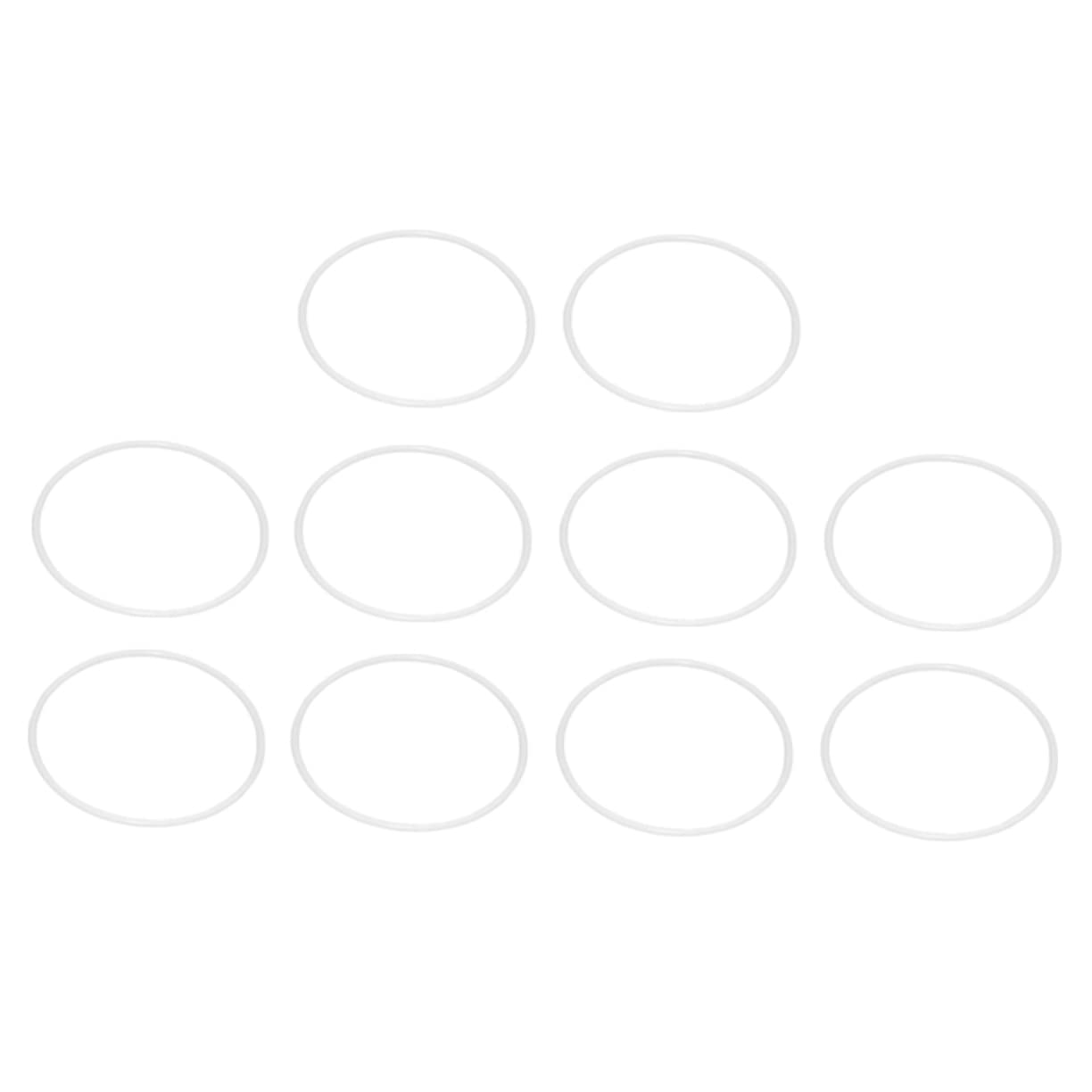 Anillos de macramé de plástico Amosfun contra deformaciones en manualidades 10u