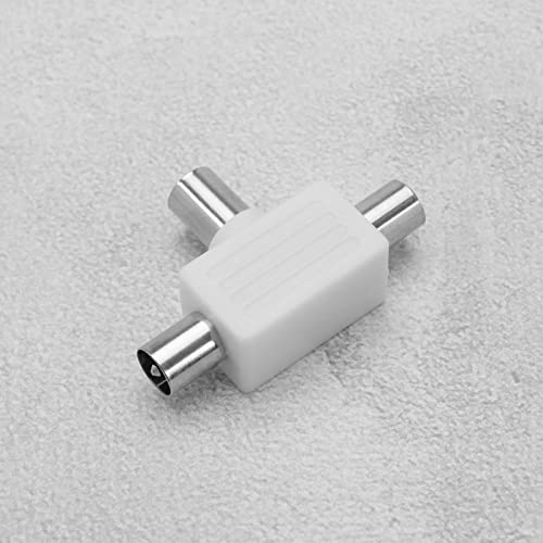 4PCS 2 Way Antenna Splitter TV RF adattatore