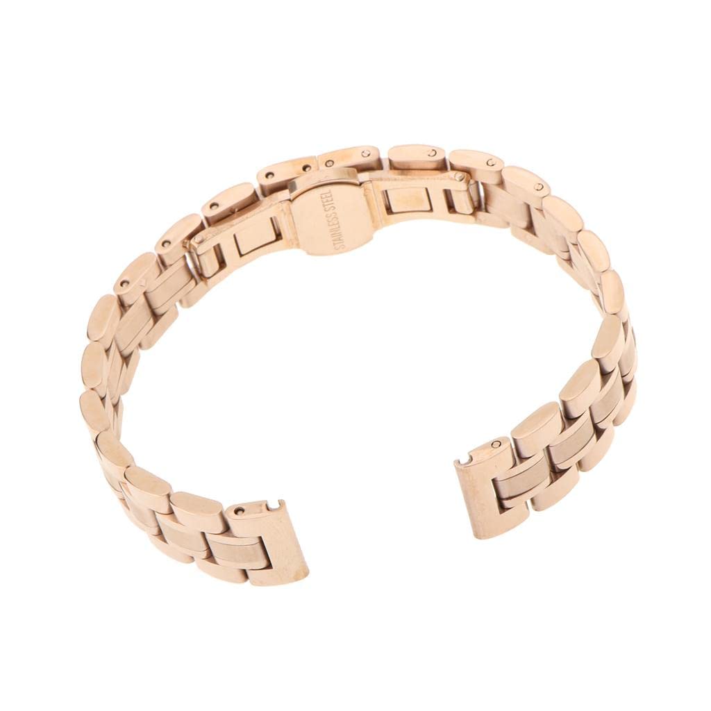 UJEAVETTE® Stainless Steel Strap Replacement Watch Band Metal Wristband Rose Gold 14mm (B0CSCXY74B) Amazon Price History, Amazon Price Tracker