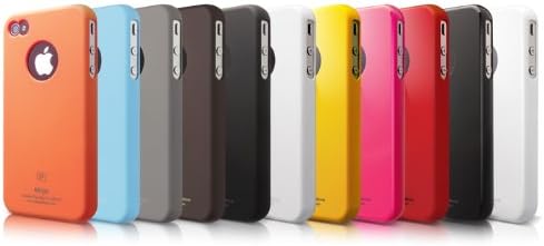 elago S4 Slim Fit Case for iPhone 4/4S - Hot Pink + Logo Protection Film included