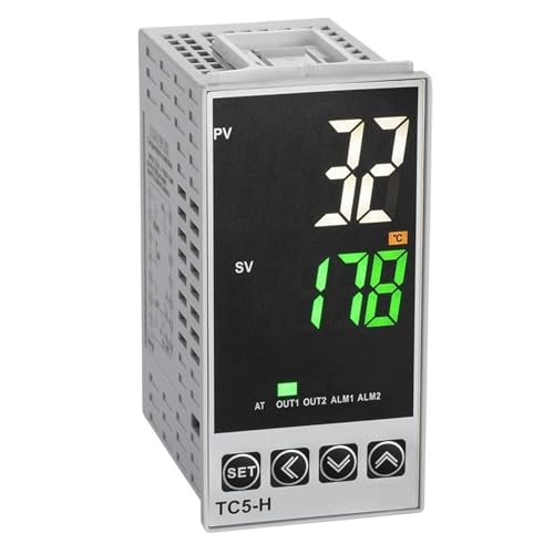 Régulateur de température PID TC5-H 48x96mm avec sortie 4-20mA et alarme