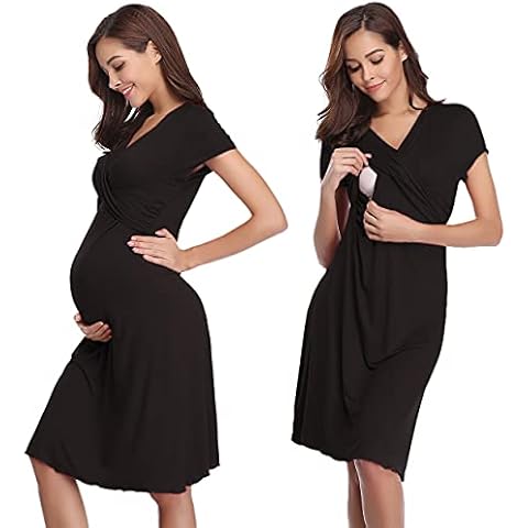 Robe de Nuit Maternité Irdcomps Cover