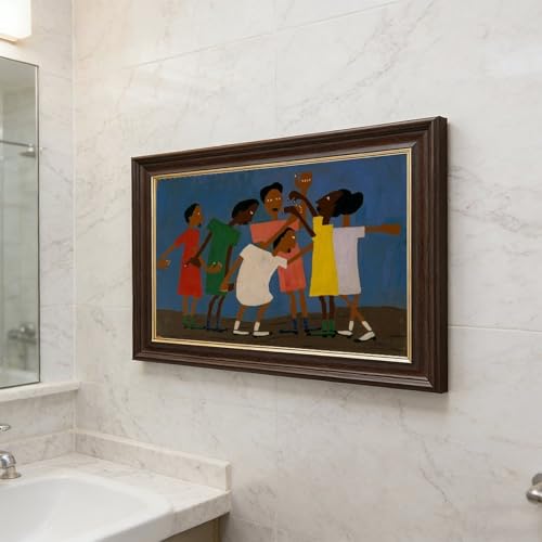 Impression William H. Johnson enfants danse déco murale poétique - 5