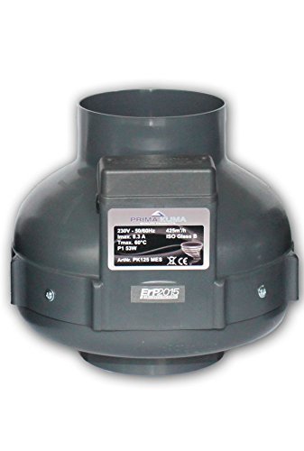 Extractor Prima Klima 125mm 440m3/h 1 velocidad Cover