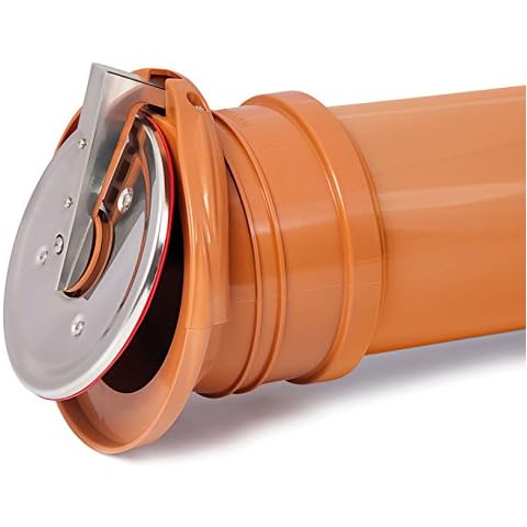 200mm Drainage Flap Valve, Non Return Valve, Rodent Barrier Cover