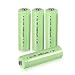 uxcell 4 Pcs 1.2V 800mAh AA Ni-MH Battery Rechargeable Batteries Button Top for LED Torch Flashlight Headlamp