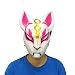 Premium Drift Kitsune Skin Fox Mask - Cosplay Halloween Costume (Adult Party Clothing)