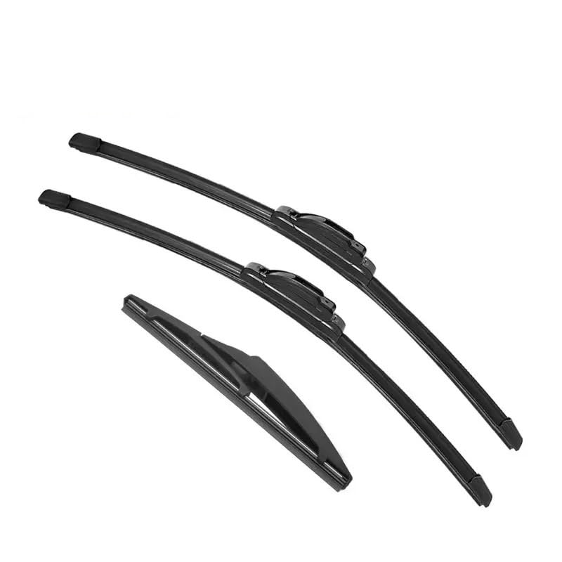 Limpiaparabrisas coche 3 escobillas limpiaparabrisas traseras de goma doble para Urban para Cruiser Ist XP110 (2009-2016) (2015-2016)