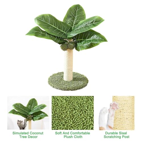 Arbre à chat pour chats d'intérieur avec base stable et griffe robuste - 4