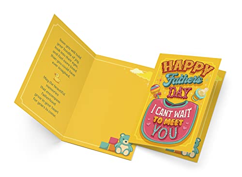 Father's Day Card, Prime Greetings, Made In America, Eco-Friendly, Thick Card Stock With Premium Envelope 5In X 7.75In, Packaged In Protective Mailer (Father To Be) #TOP2