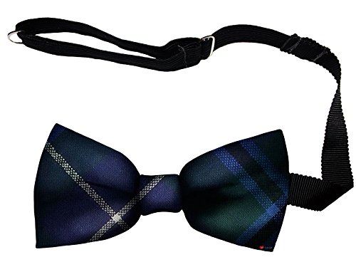 Noeud papillon homme en laine douce réglable tartan