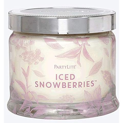 Partylite Ice Fruits 3 wick wax jar Cover