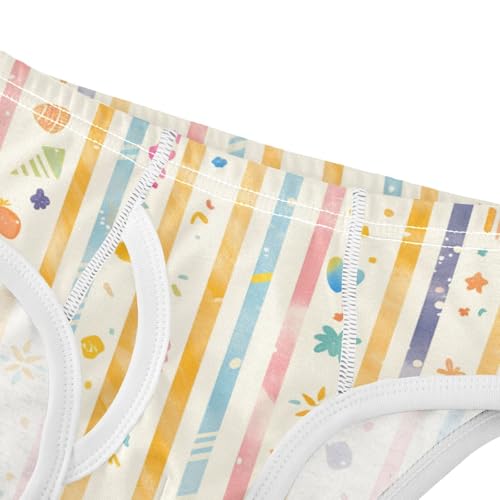 Stripes Tiny Dots Minimalist Toddler Boys' Cotton Kids Underwear Cute Undies4