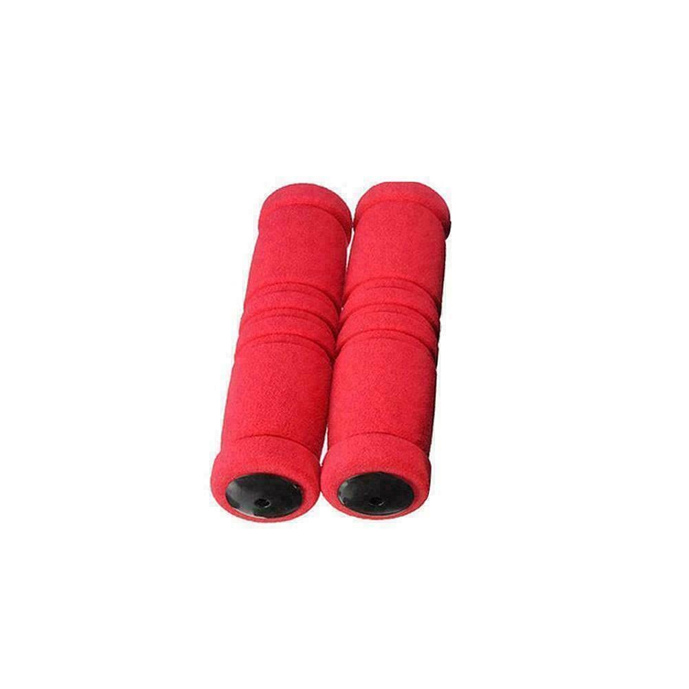 Paire De Poignées Mousse éponge Anti-vibration Pour Guidon Vélo Ou Moto - Universel
