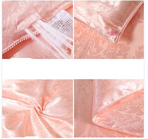 Edredón de seda texturizado jacquard Haitpant con algodón absorbente reversible 6