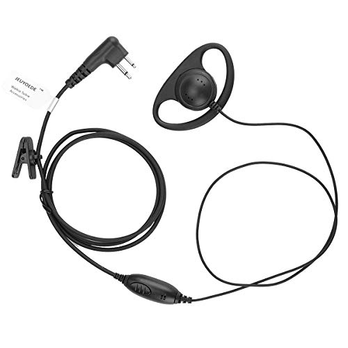 JEUYOEDE CLS1110 D Shape Earpiece Headset for Motorola Two Way Radio RMM2050 XU2600