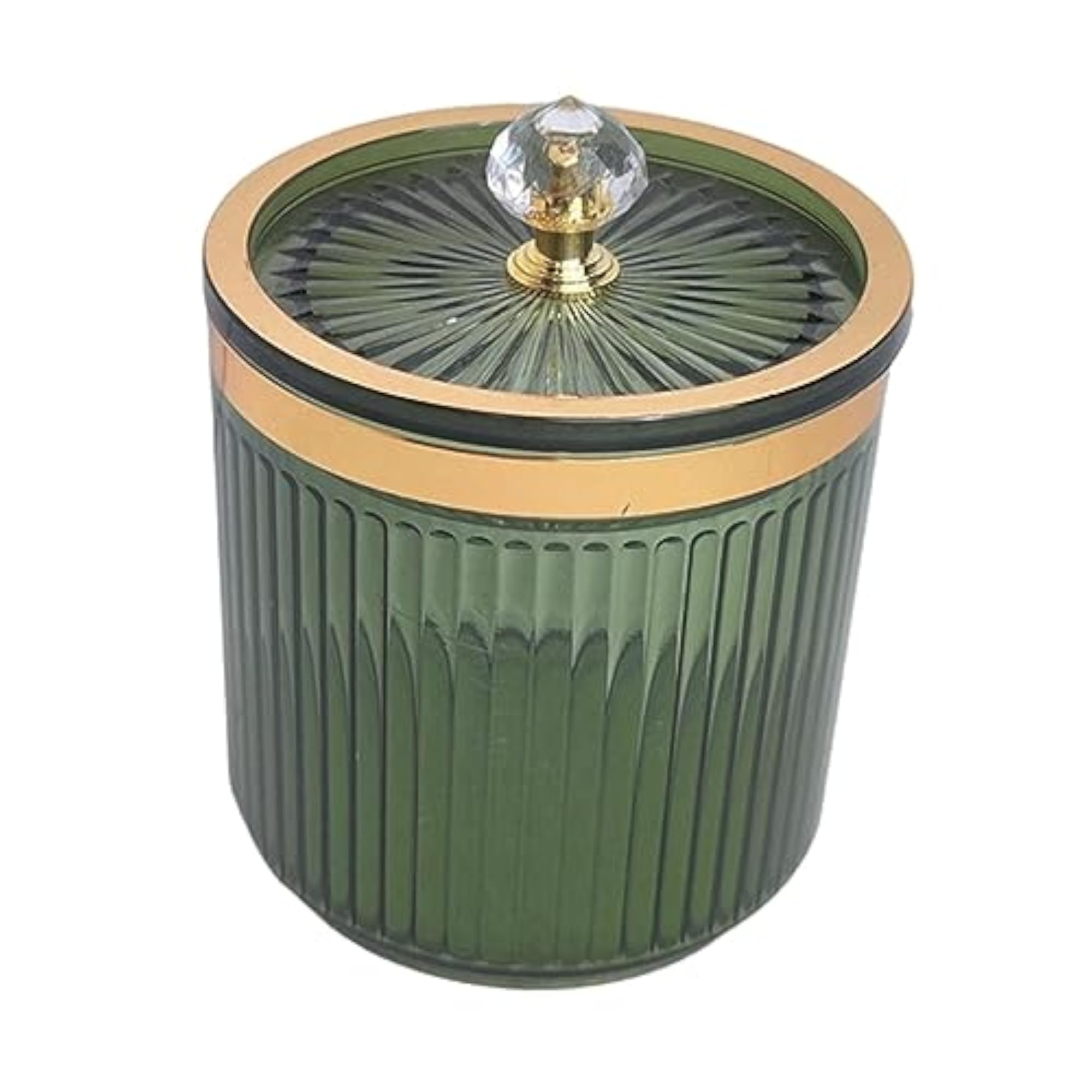Cotton Round Pads Container with Lid