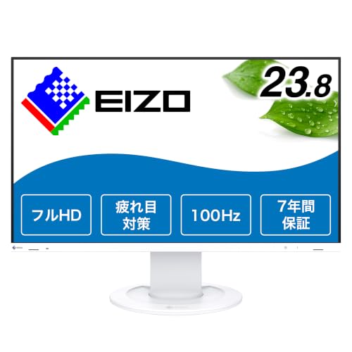 Amazon.co.jp: EIZO 疲れ目軽減モニター | FlexScan EV2400R-AMZWT