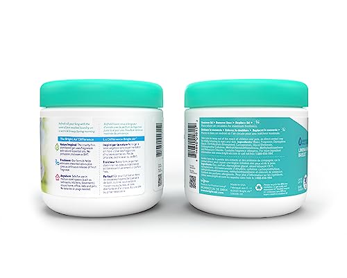 Bright Air 14 oz. Super Odor Eliminator, For Medium-Size Spaces, Linen & Spring Breeze Scent, Case of 6, Air Freshener, Natural Essential Oils, Lasts Up to 90 Days Each