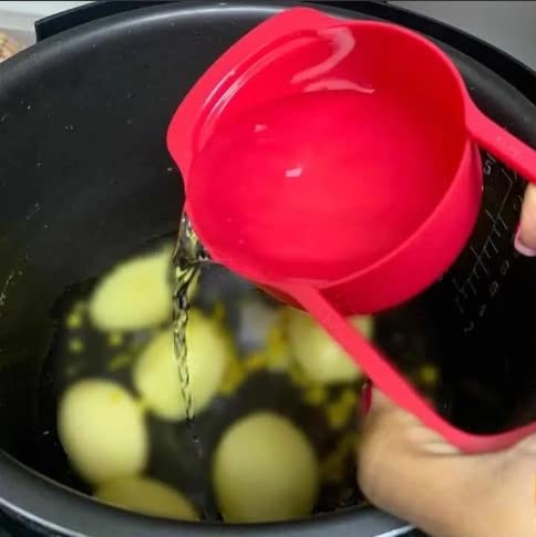 Colher Medidora De Cozinha Culinario Copo Dosador - Conjunto 6 Peças
