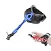 AMEYXGS Archery Compound Bow Release Aid Fully Adjustable Wrist Release Trigger 360 Degree Rotate Quick Release for Left Right Hand Hunting Shooting (Blue)