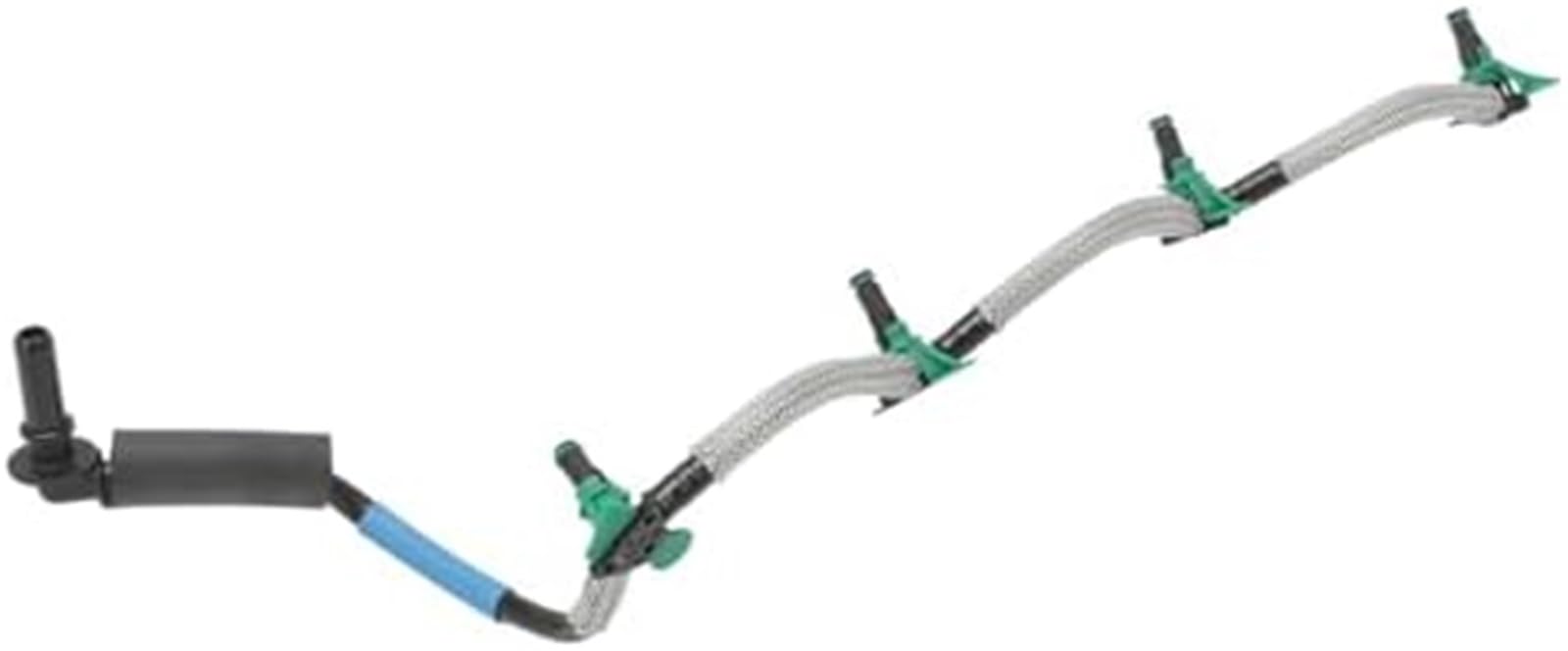 Tubo de retorno de fugas del inyector de combustible for Berlingo, C3, DS3, C4, DS4, C-Elysée, Partner y Expert 206, 207, 208, 301, 308, 2008, 1574.JK, 1574.EN Manguera de retorno de combustibl