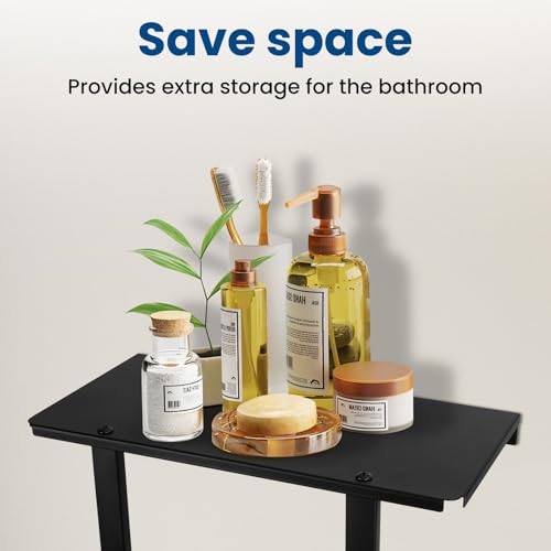 image for BSNBIC Bathroom Towel Storage Rack, Wall Mounted Bathroom Towel Rack, 